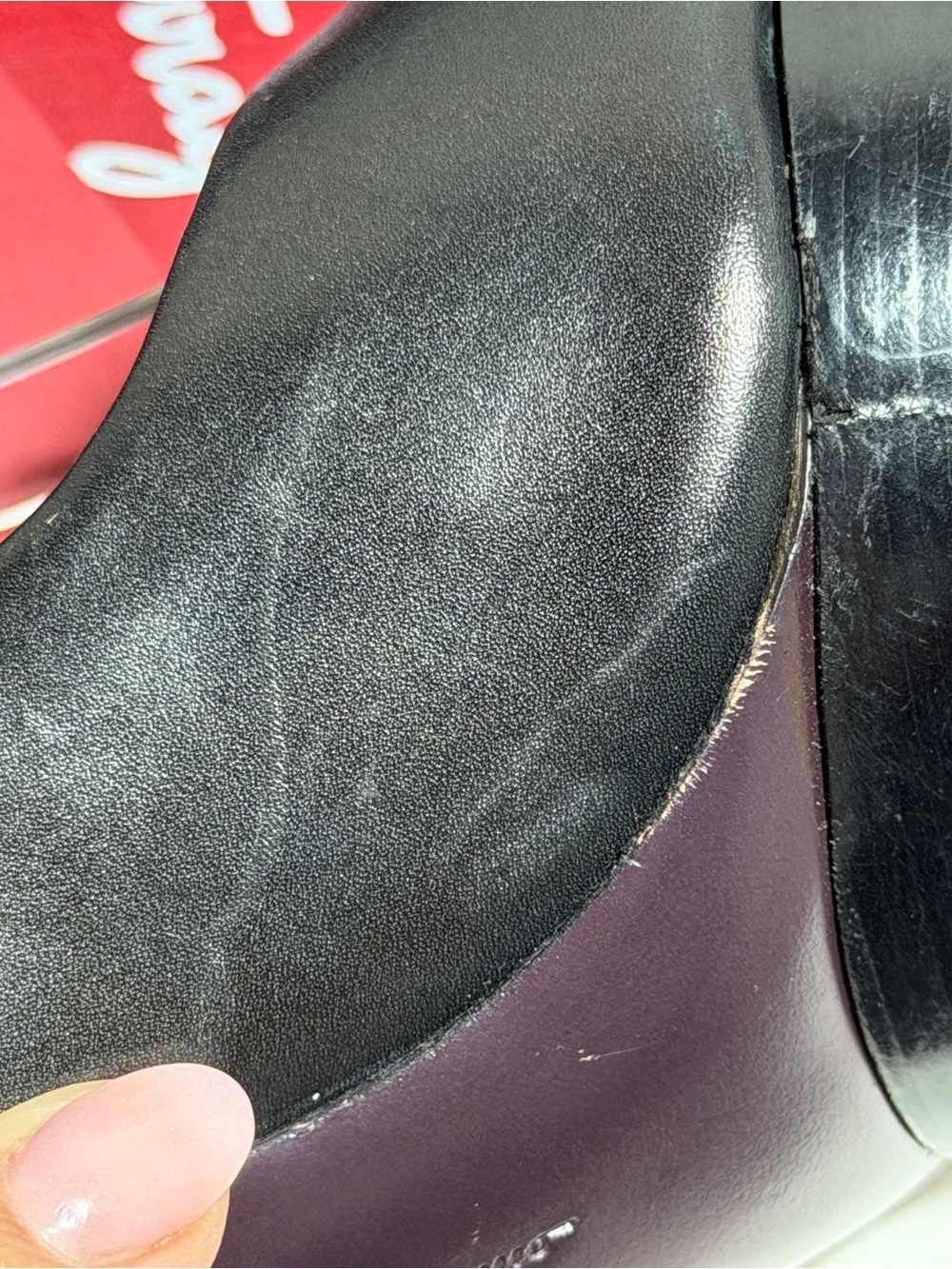 Salvatore Ferragamo Black Leather Lids Platform Pumps 9.5 M with Box bag, card - Picture 4 of 16